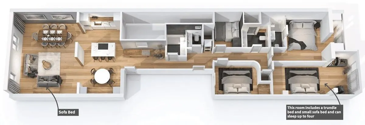 Lägenhet Luxury Apt With King Beds & Central Ac In Heart Of Bcn Barcelona
